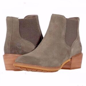 Timberland Sutherlin Bay suede chelsea ankle boots
